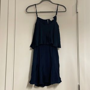 Super Down Pleated mini dress in xs